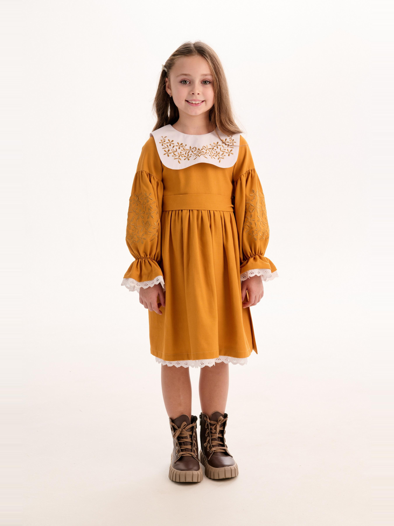 Вышитое платье MEREZHKA модель ksd794 Фото