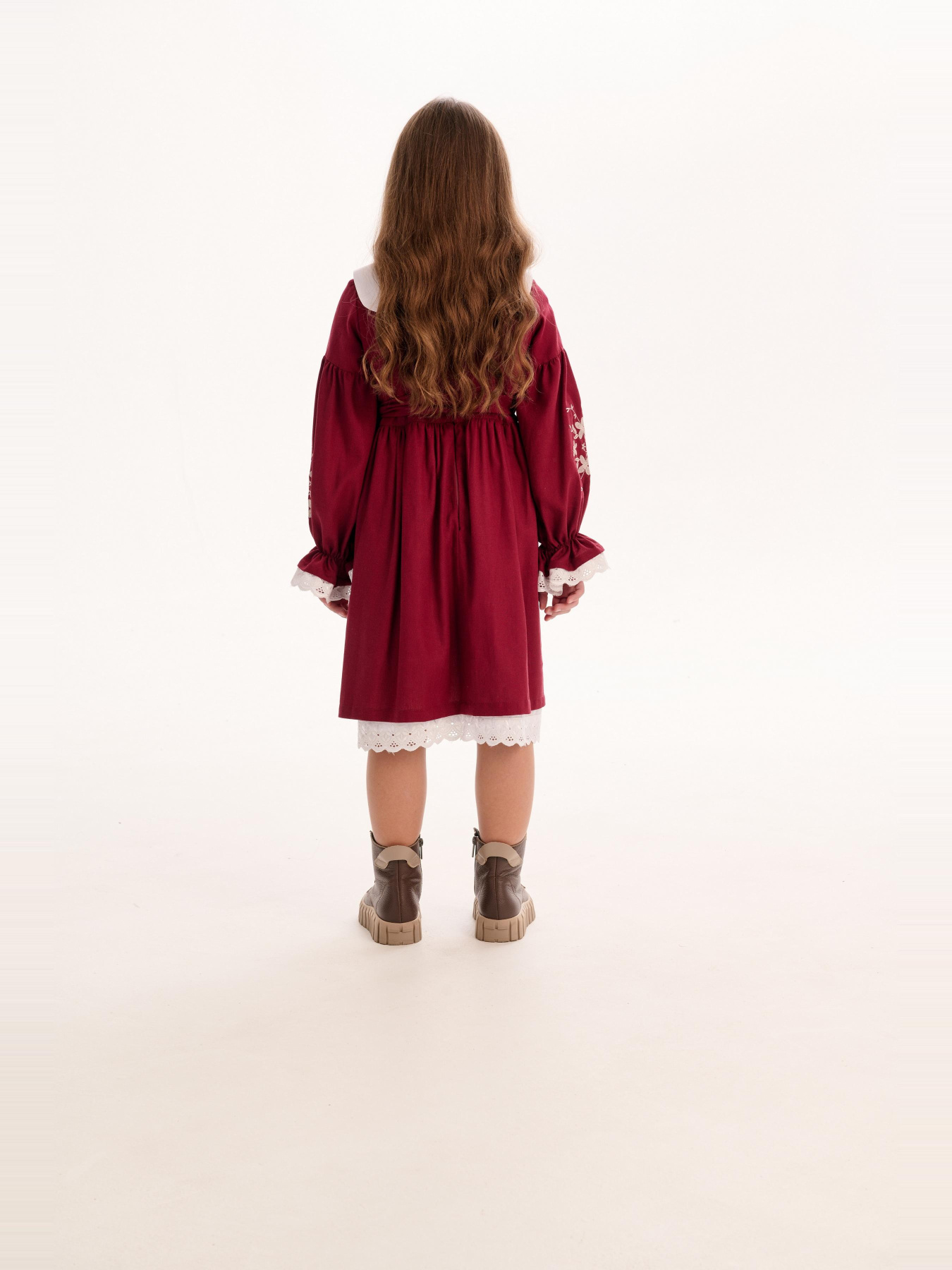 Вышитое платье MEREZHKA модель ksd795 Фото