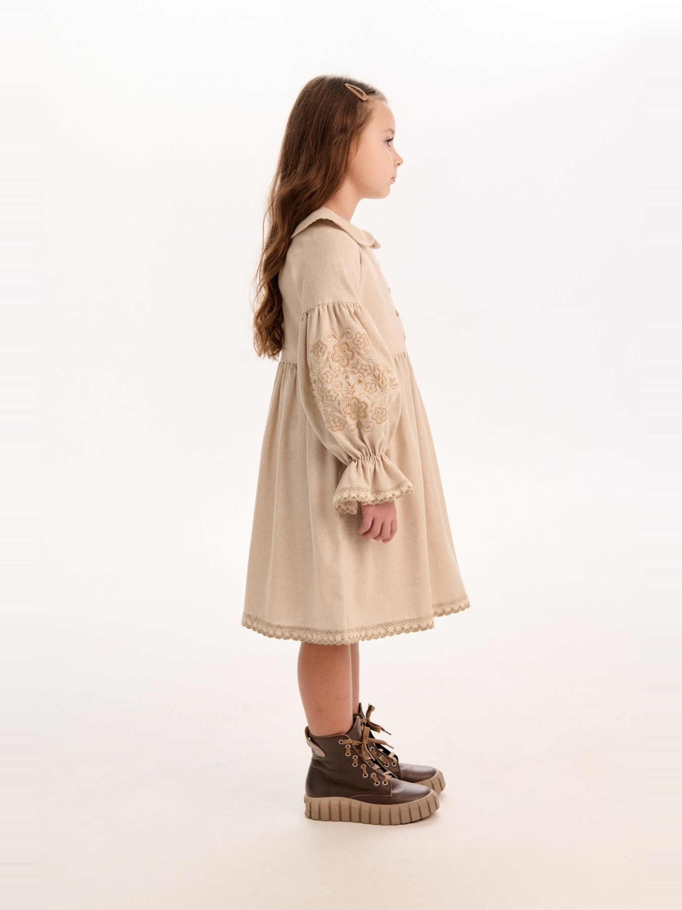 Вышитое платье MEREZHKA модель ksd799 Фото