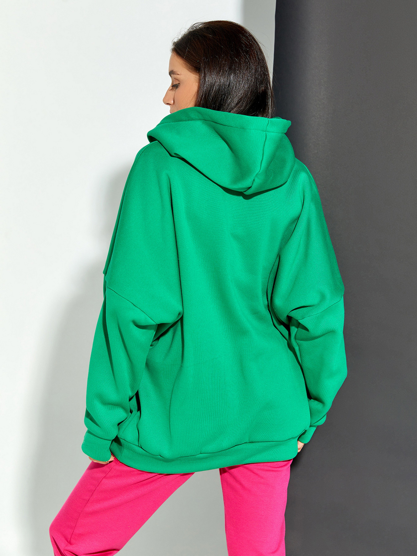 Худи ISSA Plus модель 12323_green Фото