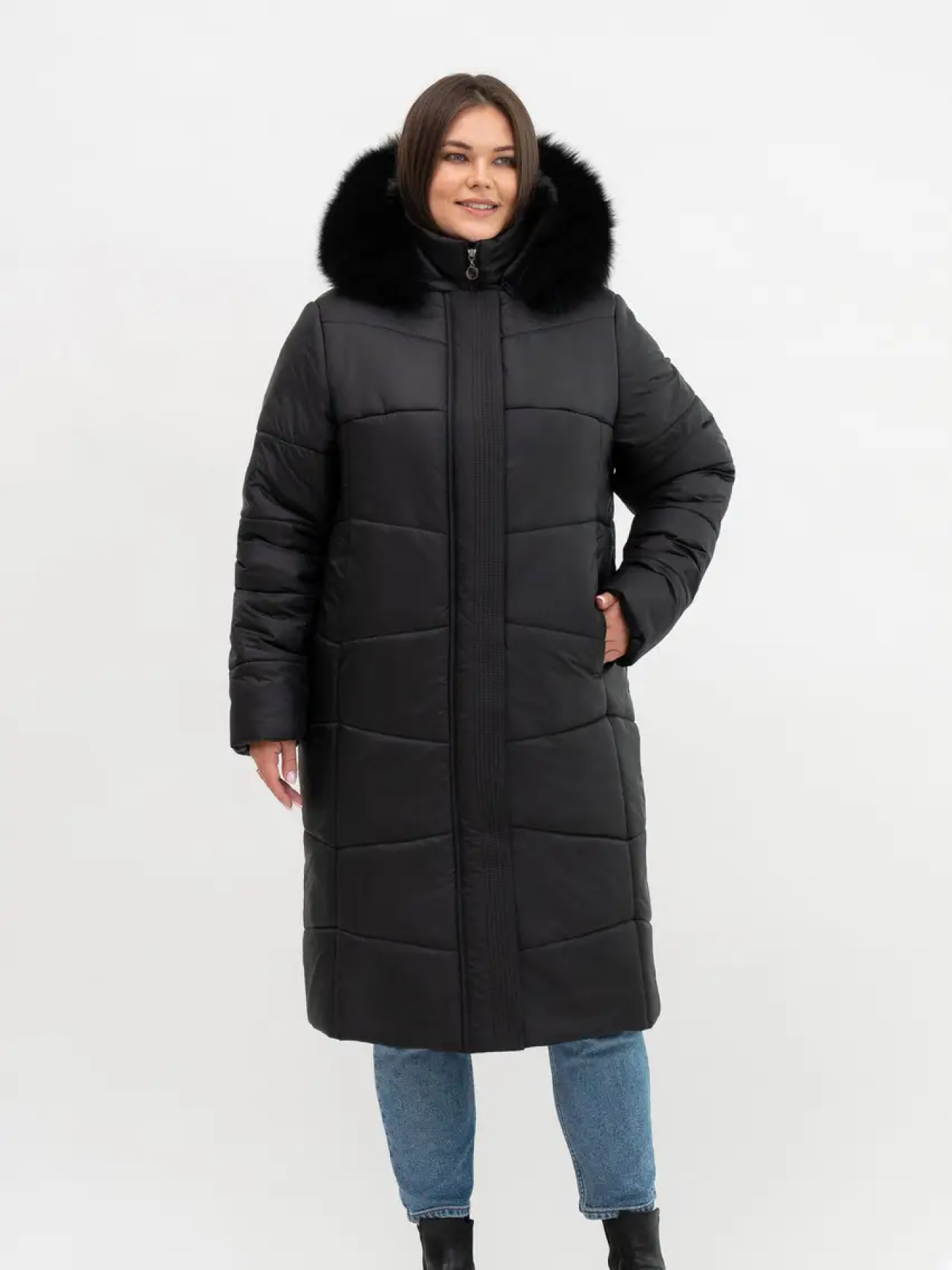 Пуховик UVENTUM модель LR-10-BLC Пуховик UVENTUM модель LR-10-BLC Фото