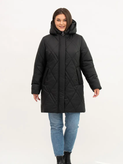 Пуховик UVENTUM модель LR-12-1-BLC Фото