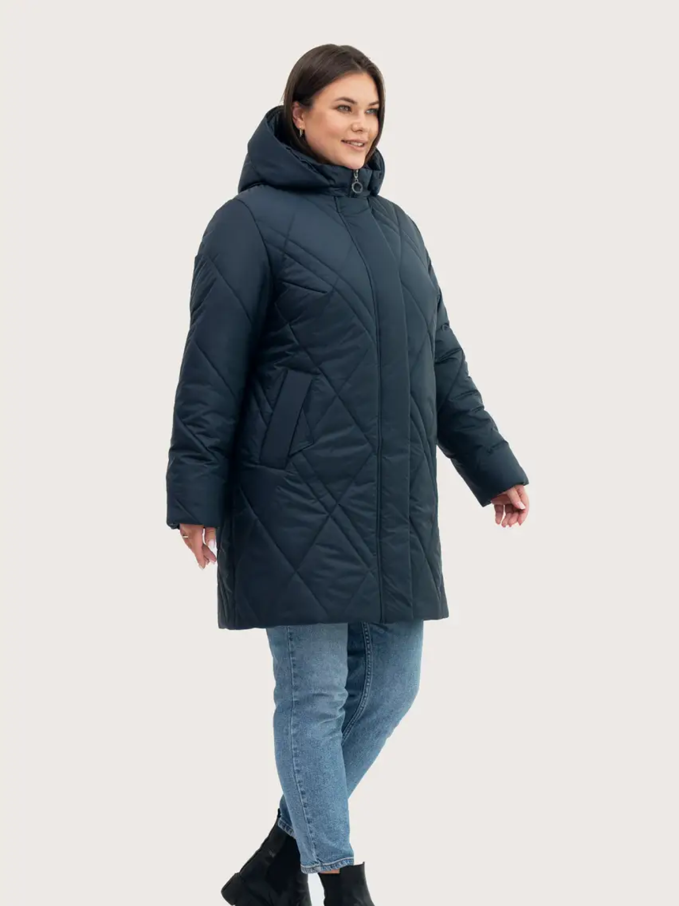 Пуховик UVENTUM модель LR-12-1-GRN Фото