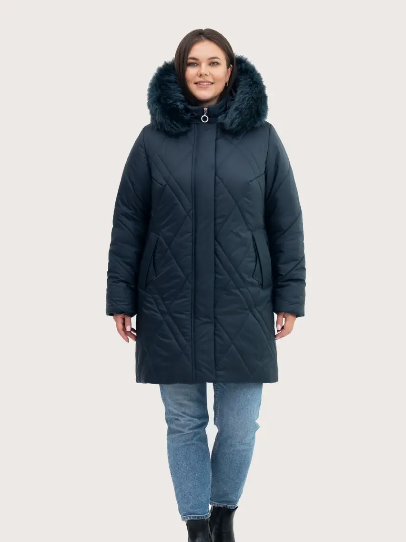 Пуховик UVENTUM модель LR-12-GRN Фото