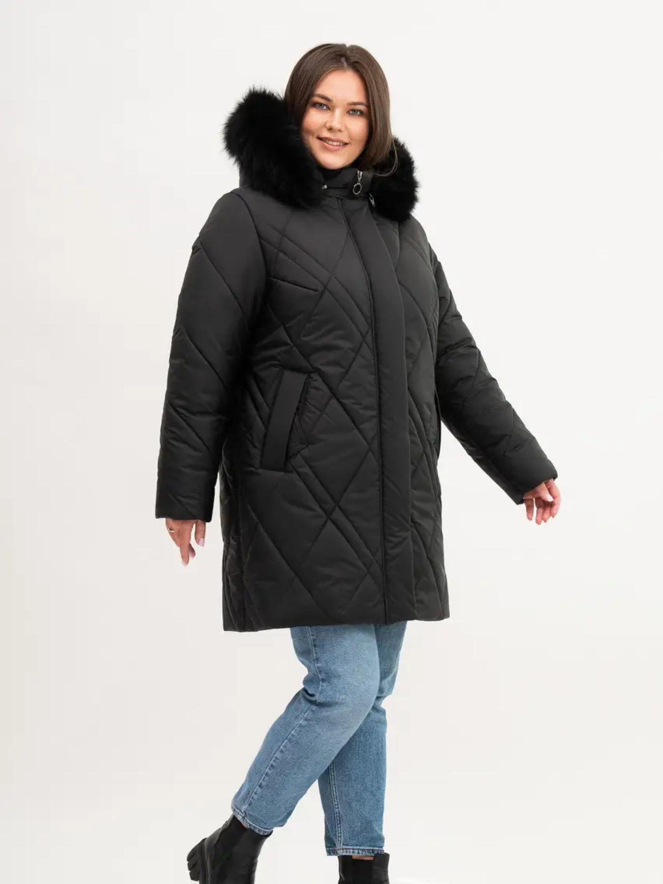 Пуховик UVENTUM модель LR-12-BLC Пуховик UVENTUM модель LR-12-BLC Фото