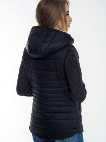 Жилет с утеплителем UVENTUM модель 00118-mt-BLCK Фото