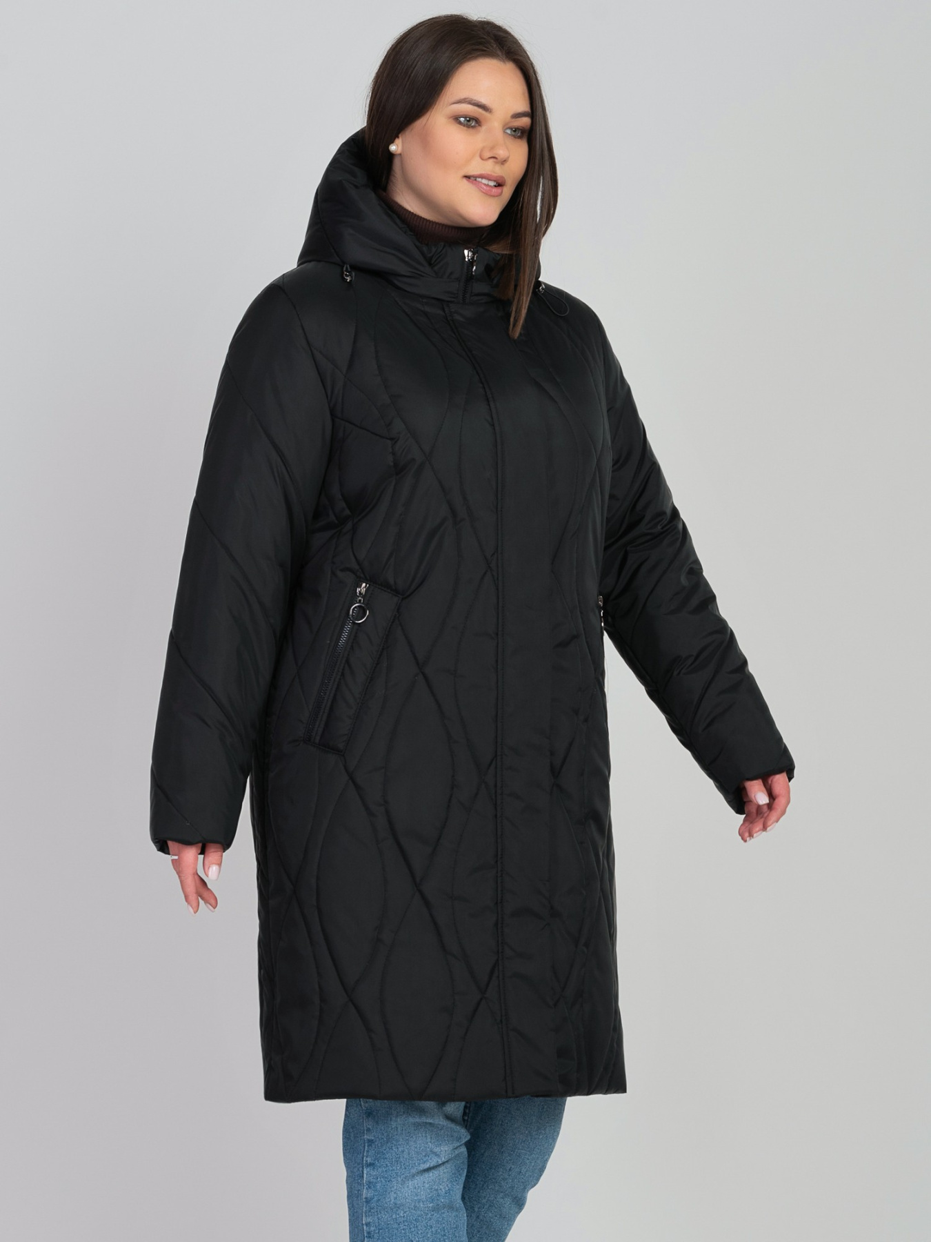 Демисезонная куртка UVENTUM модель LR-24-BLC Фото