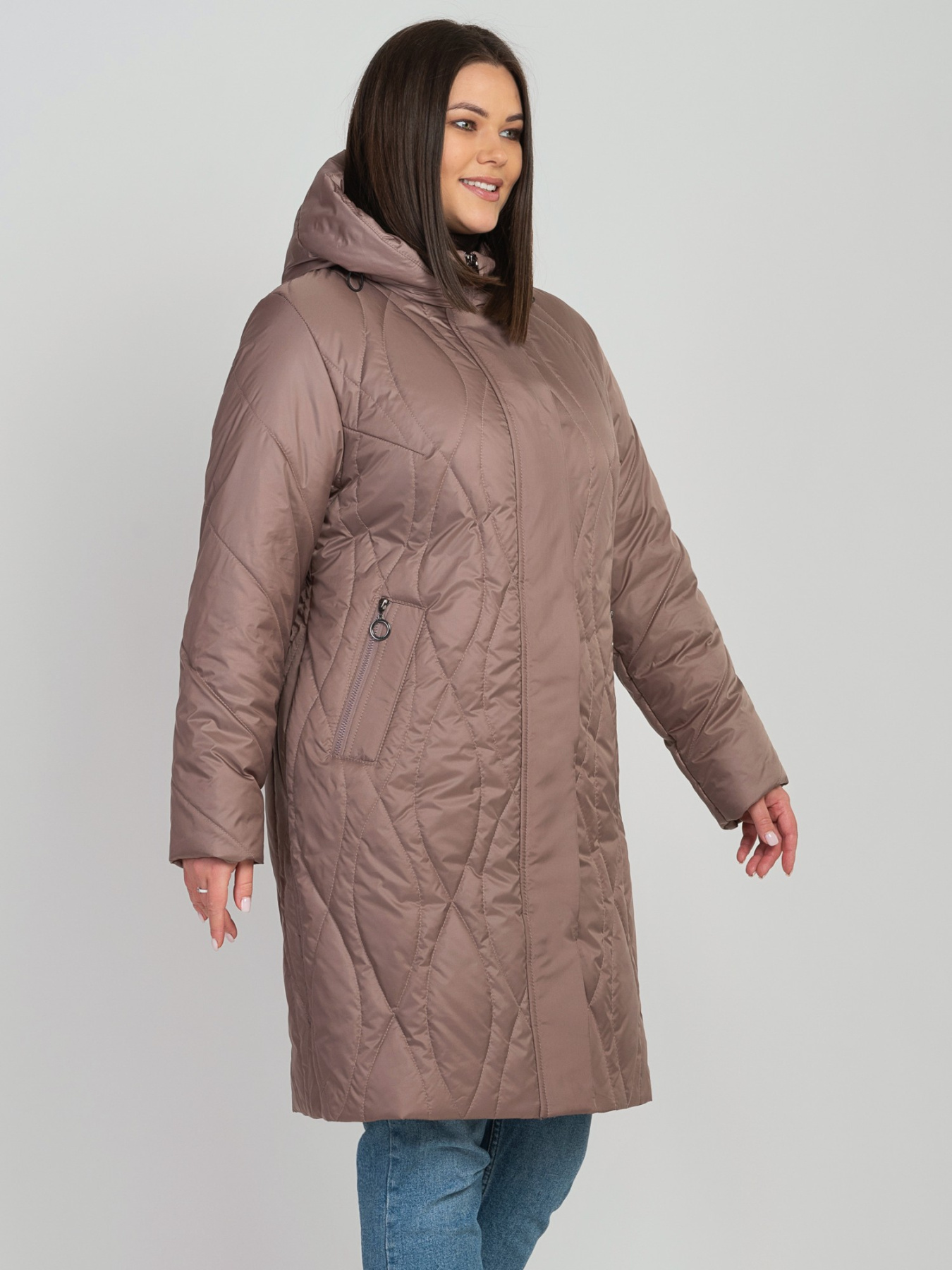 Демісезонна куртка UVENTUM модель LR-24-BEI Демісезонна куртка UVENTUM модель LR-24-BEI Фото