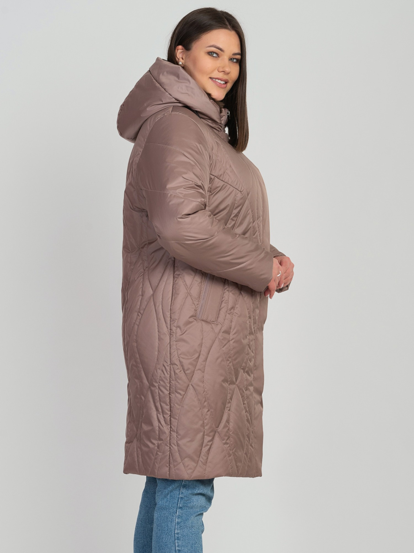 Демісезонна куртка UVENTUM модель LR-24-BEI Демісезонна куртка UVENTUM модель LR-24-BEI Фото