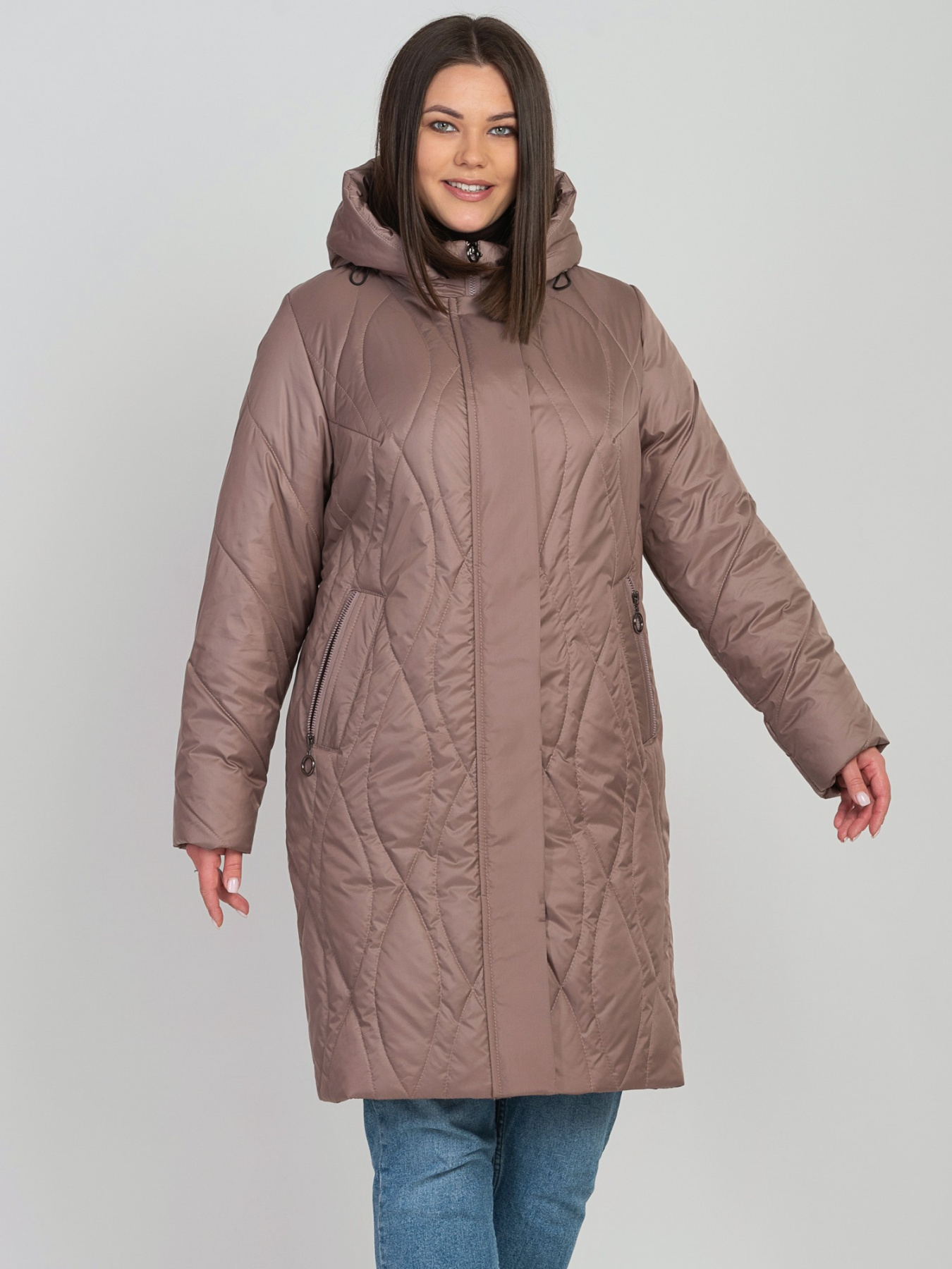 Демісезонна куртка UVENTUM модель LR-24-BEI Демісезонна куртка UVENTUM модель LR-24-BEI Фото