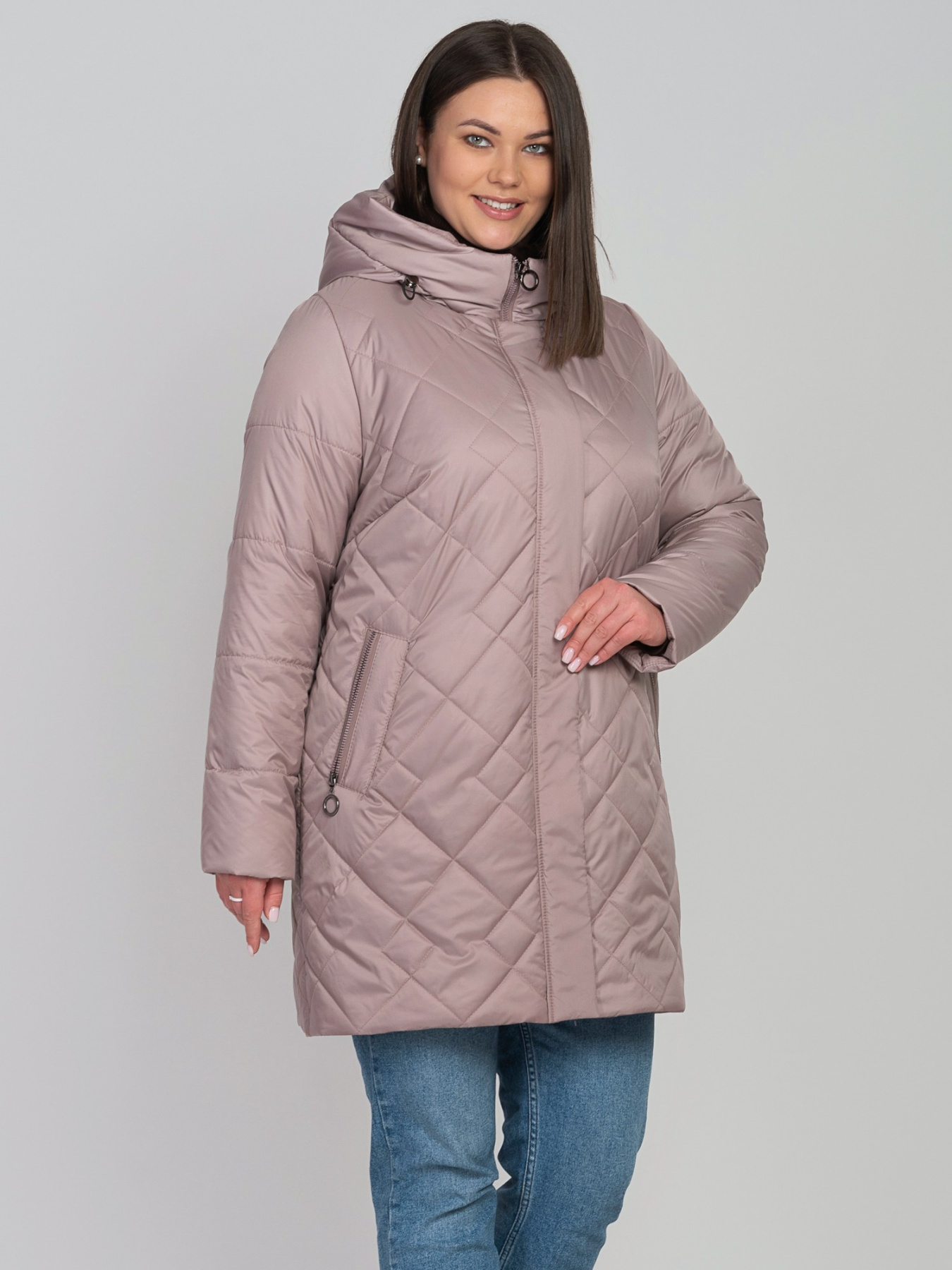 Демисезонная куртка UVENTUM модель LR-25-BEI Фото