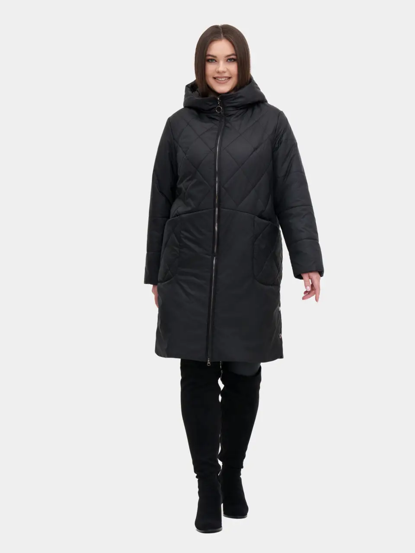 Демисезонная куртка UVENTUM модель LR-77-BLC Фото