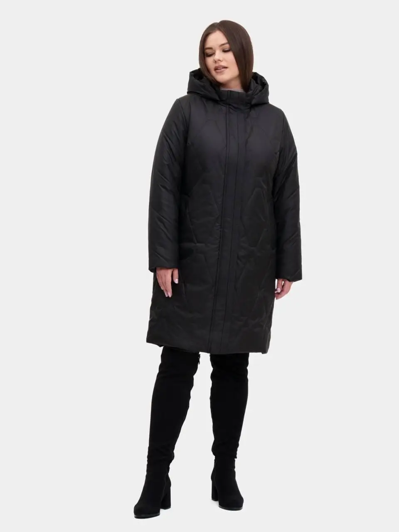 Демисезонная куртка UVENTUM модель LR-71-BLC Фото