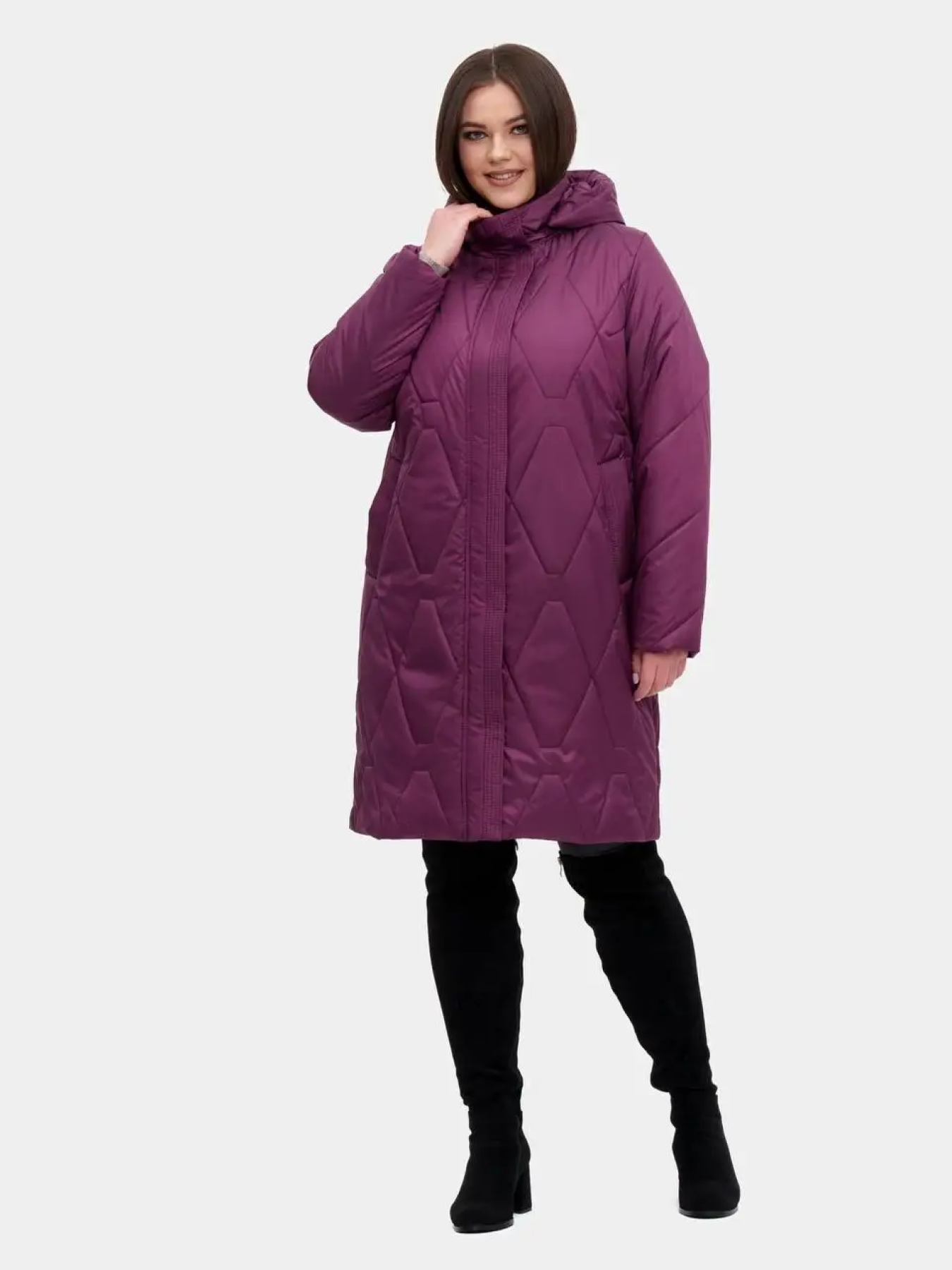 Демисезонная куртка UVENTUM модель LR-71-BRG Фото