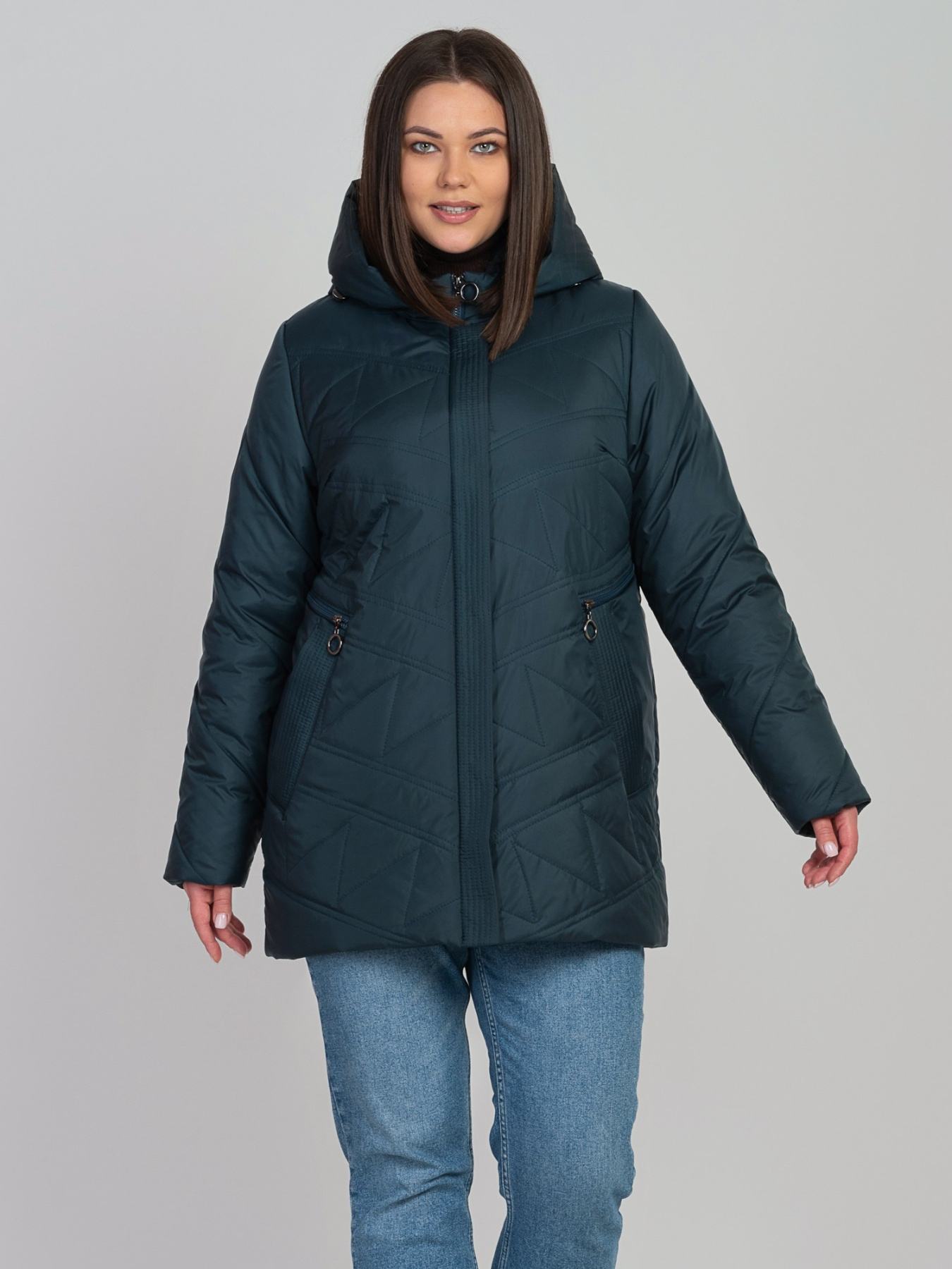 Демисезонная куртка UVENTUM модель LR-21-GRN Фото