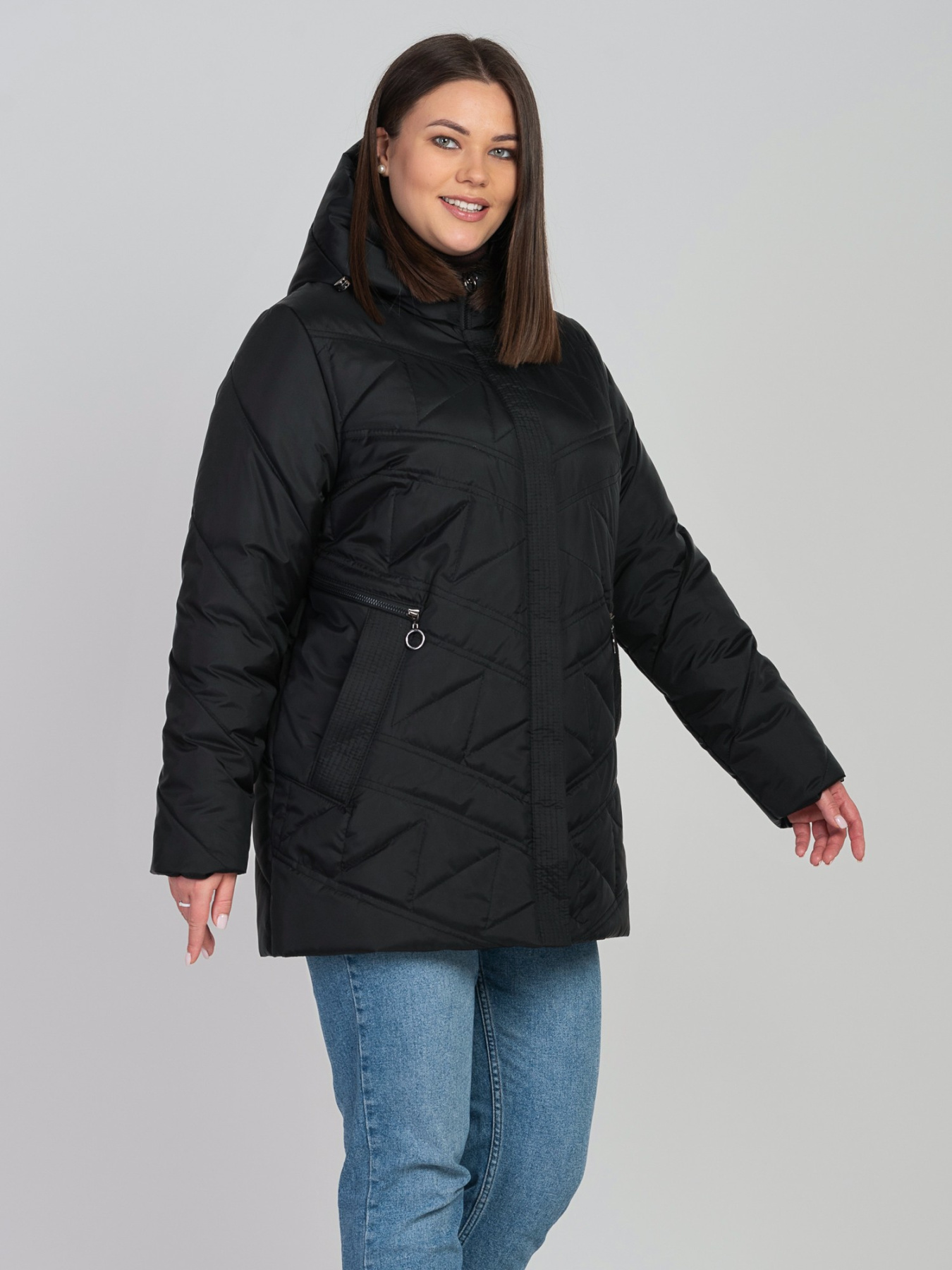 Демісезонна куртка UVENTUM модель LR-21-BLC Демісезонна куртка UVENTUM модель LR-21-BLC Фото