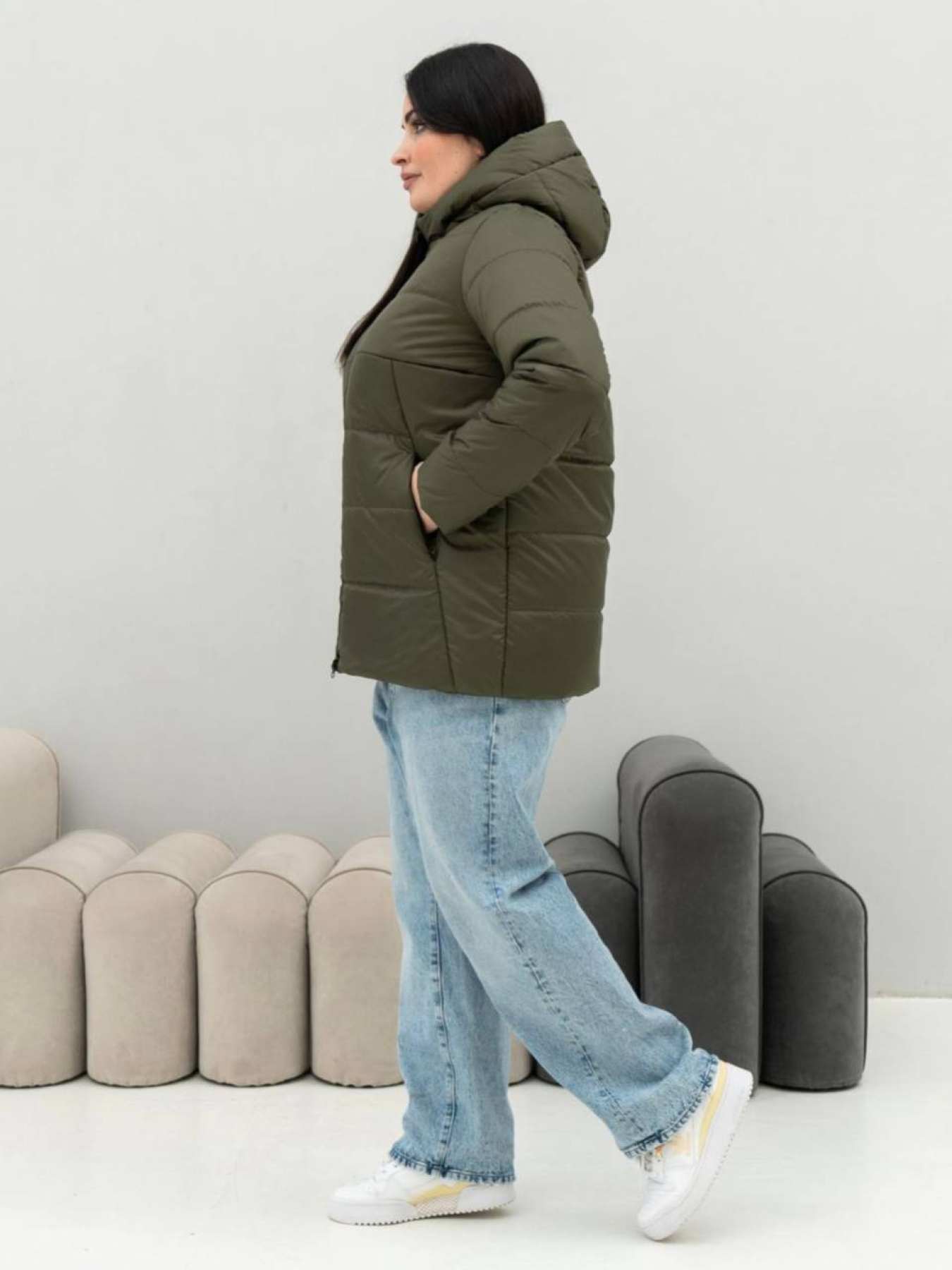 Демисезонная куртка UVENTUM модель 0009-mt-KH Фото