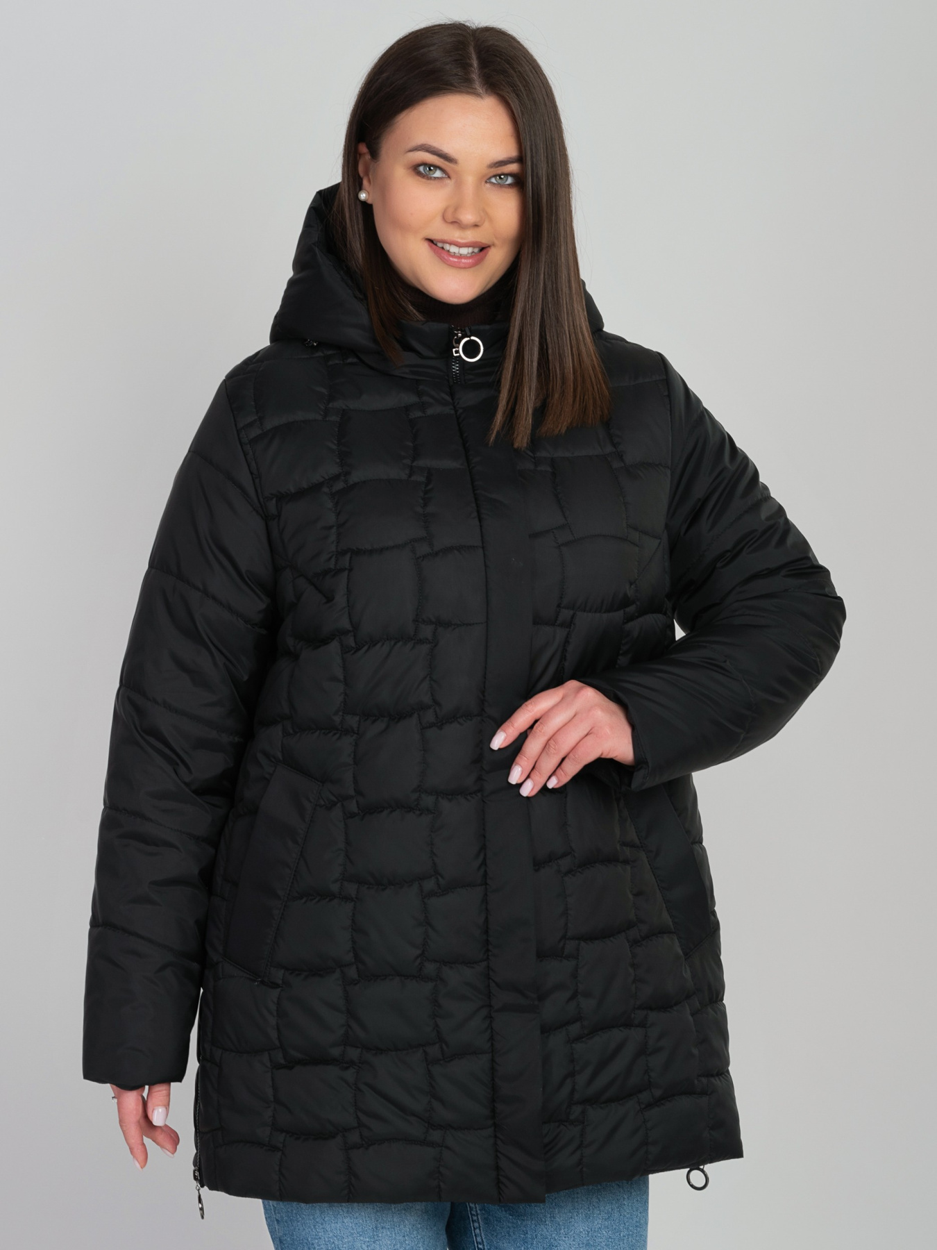 Демисезонная куртка UVENTUM модель LR-27-BLC Фото