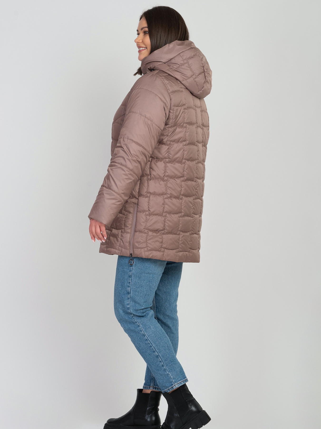 Демисезонная куртка UVENTUM модель LR-27-BEI Фото