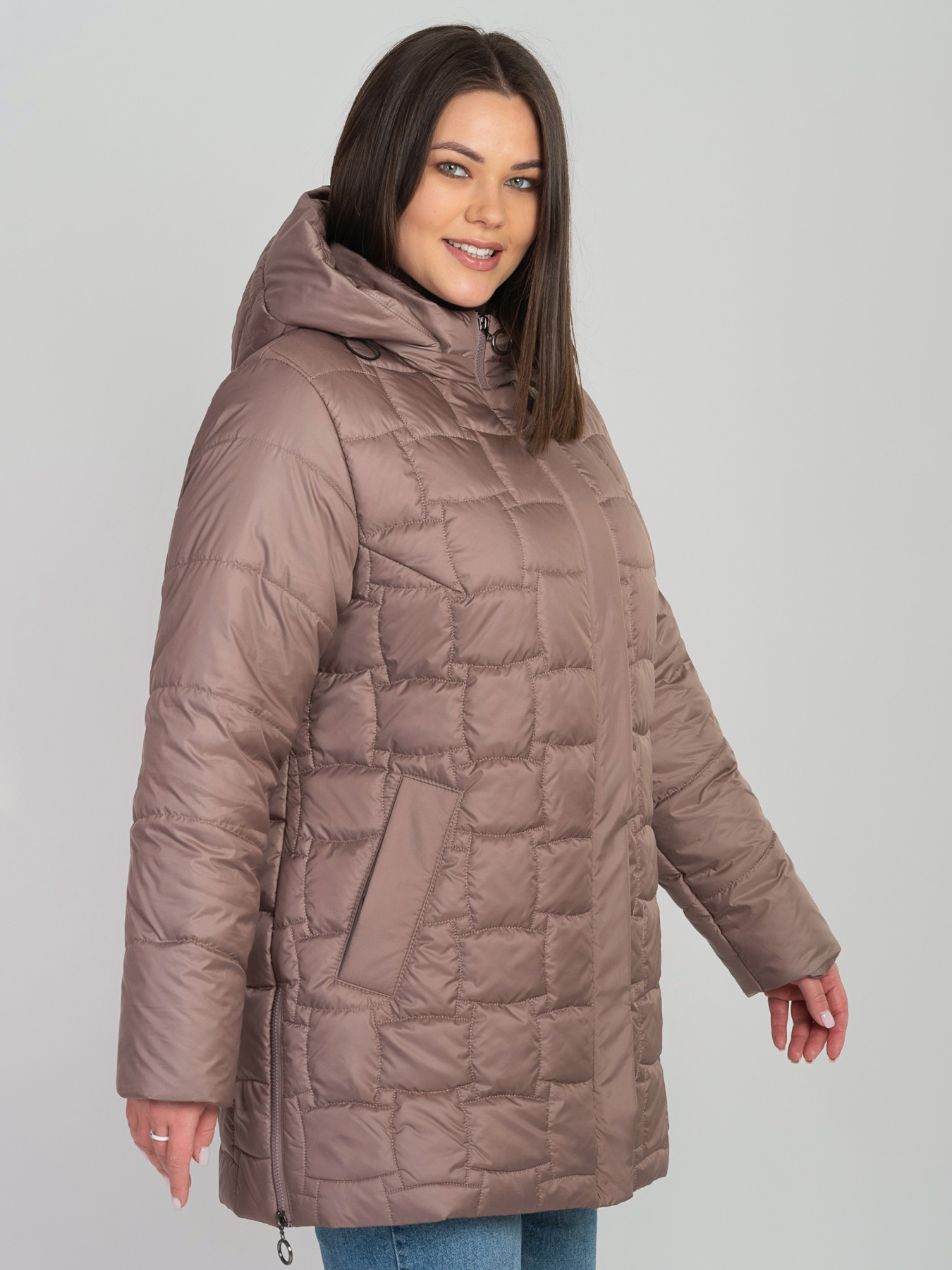 Демісезонна куртка UVENTUM модель LR-27-BEI Демісезонна куртка UVENTUM модель LR-27-BEI Фото