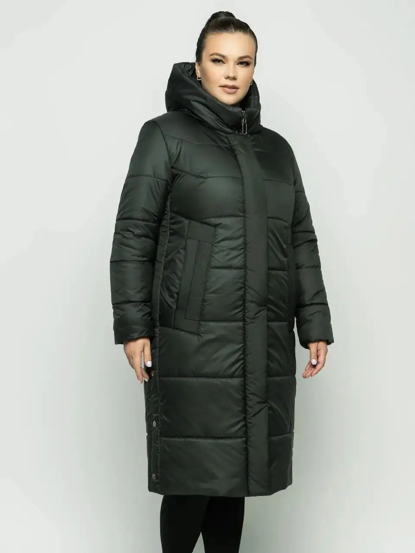 Зимняя куртка UVENTUM модель 166-1-GRN Фото