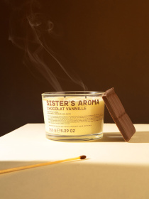 Ароматическая свеча Chocolat Vannille Sister’s Aroma модель 4820227785445 Фото