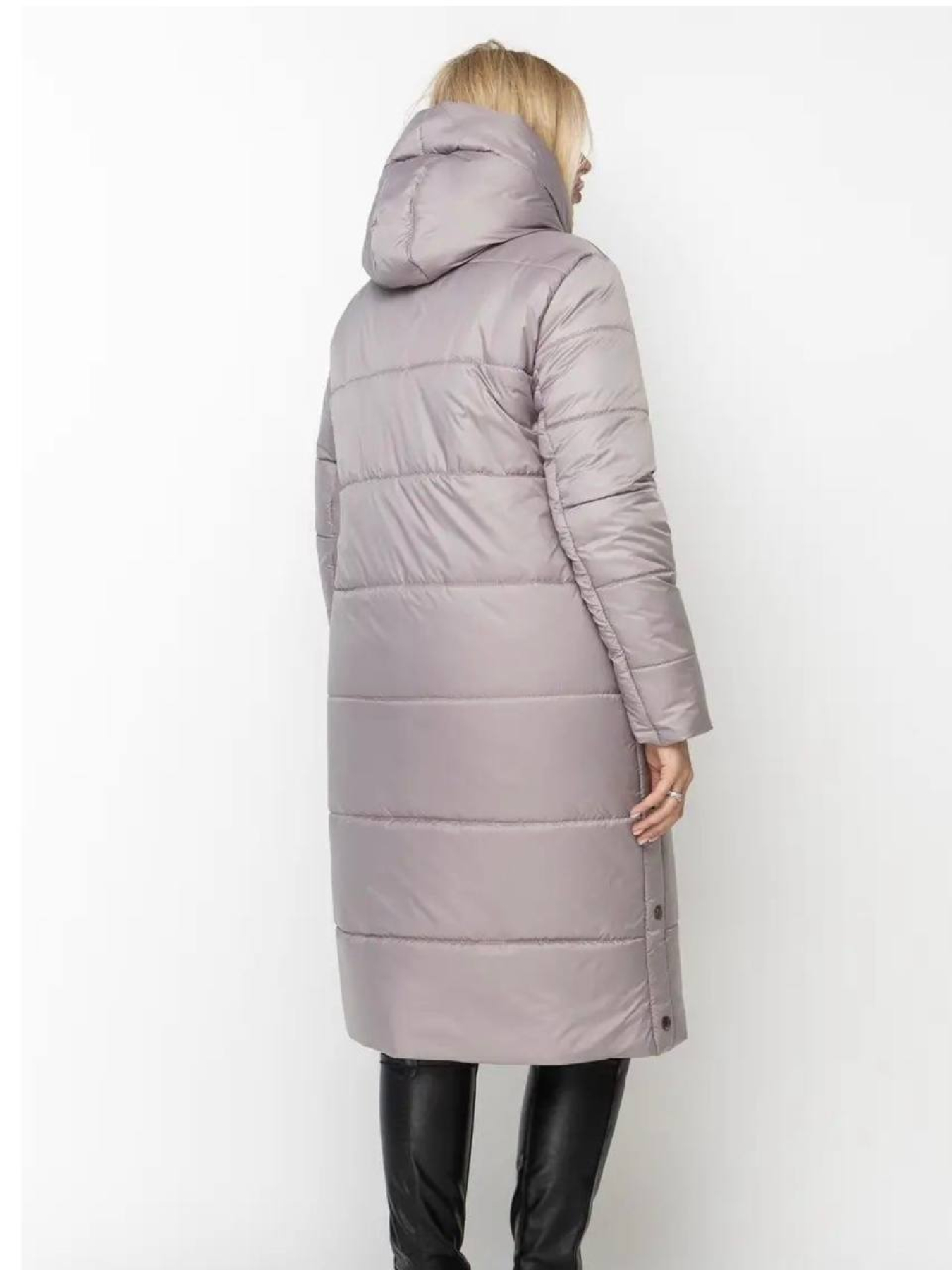 Зимняя куртка UVENTUM модель 166-1-GRY Фото