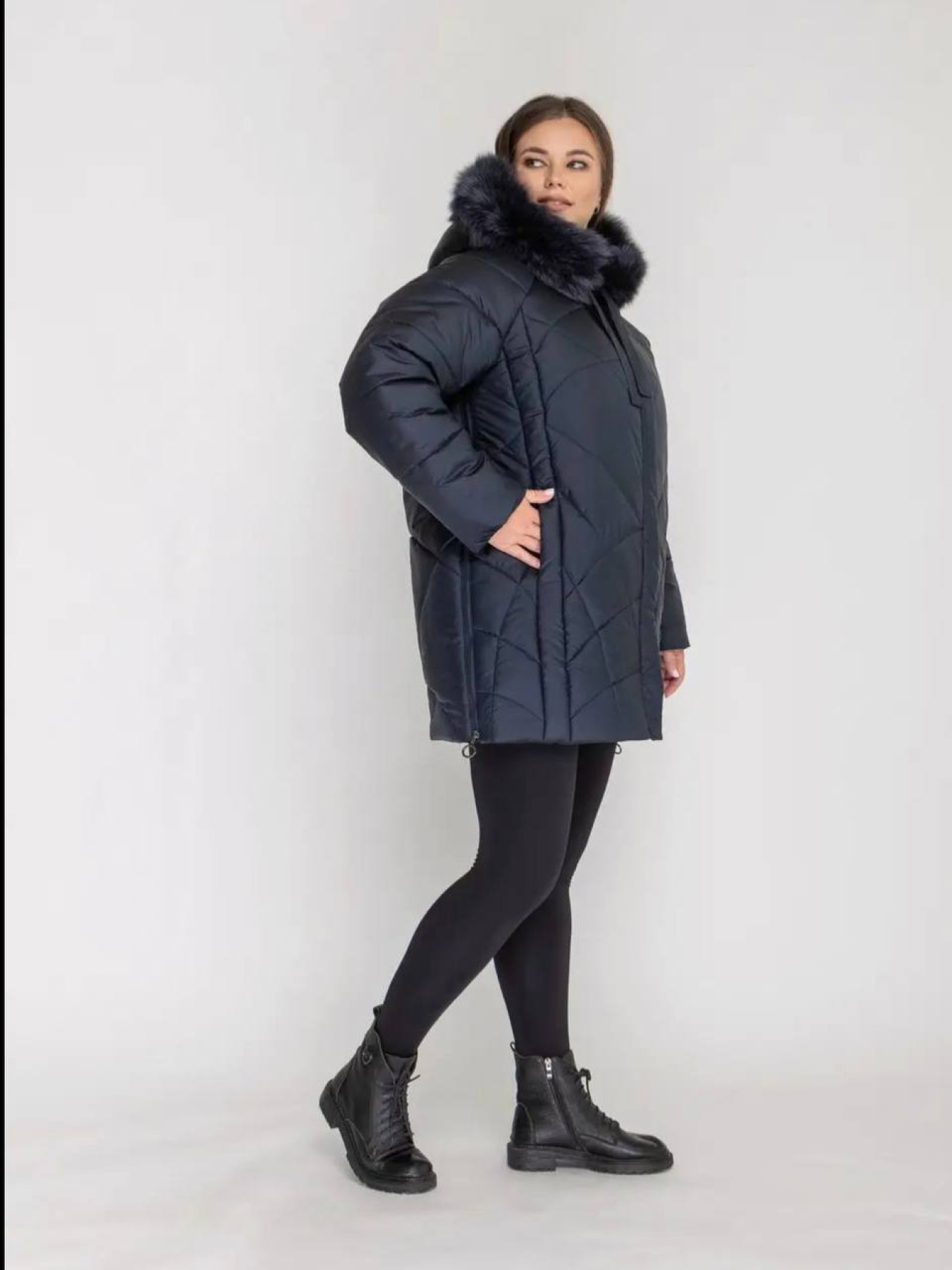 Зимняя куртка UVENTUM модель LR-174-pes-BLU Зимняя куртка UVENTUM модель LR-174-pes-BLU Фото