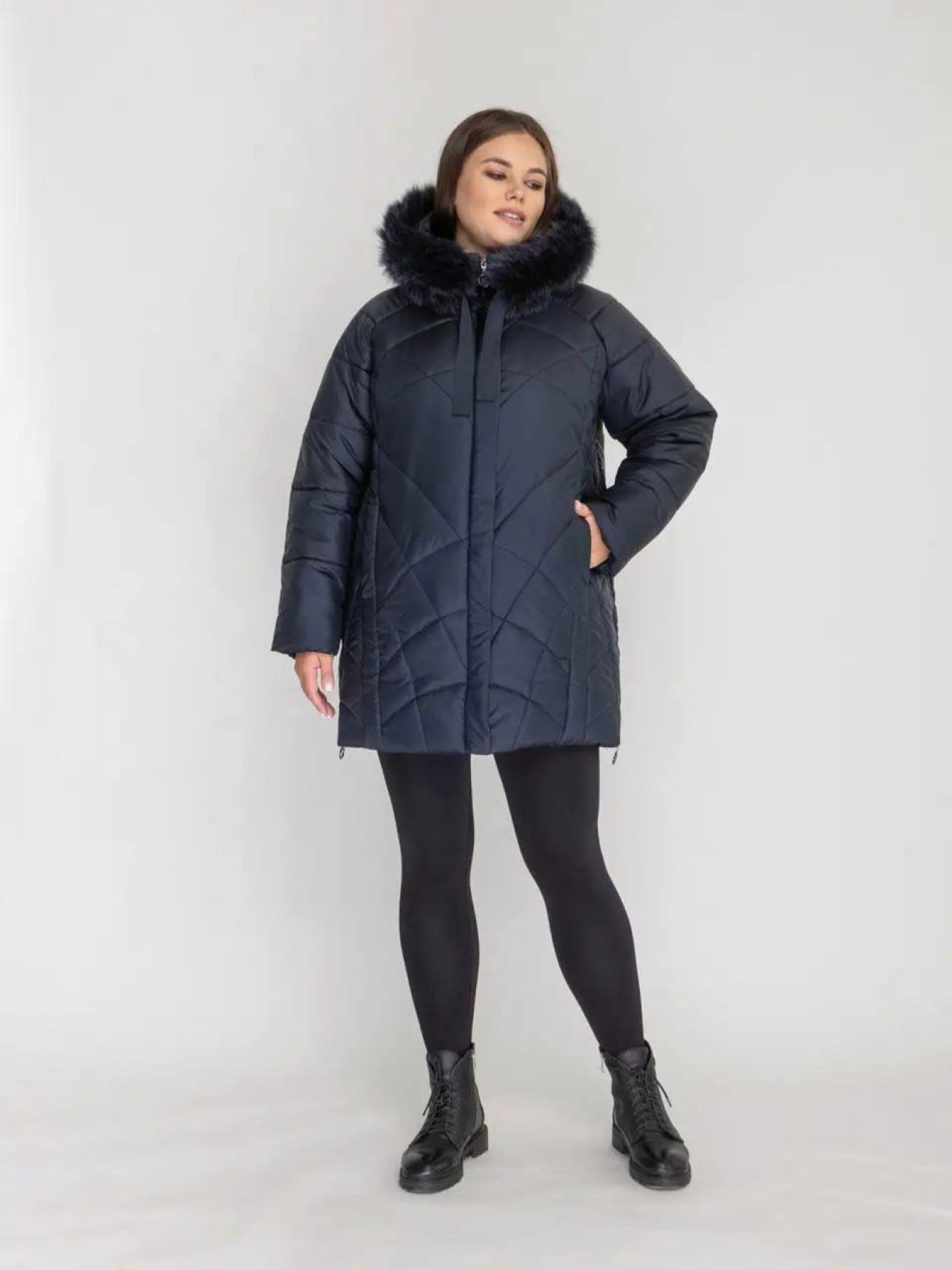 Зимняя куртка UVENTUM модель LR-174-pes-BLU Зимняя куртка UVENTUM модель LR-174-pes-BLU Фото