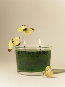 Ароматична свічка Sparkling Mango Sister’s Aroma модель 4820227785421 Ароматична свічка Sparkling Mango Sister’s Aroma модель 4820227785421 Фото