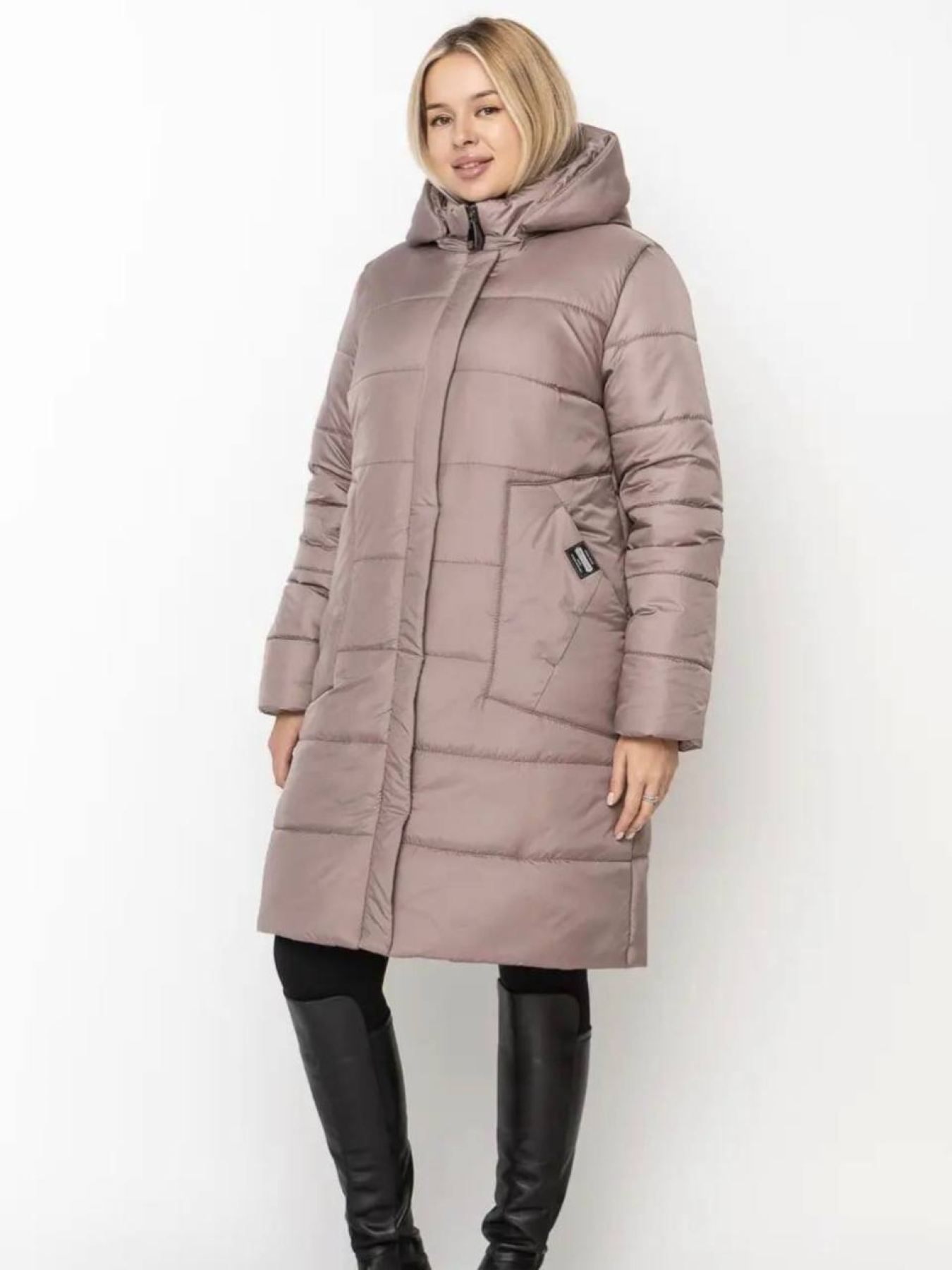 Зимова куртка UVENTUM модель LR-170-1-BEI Зимова куртка UVENTUM модель LR-170-1-BEI Фото