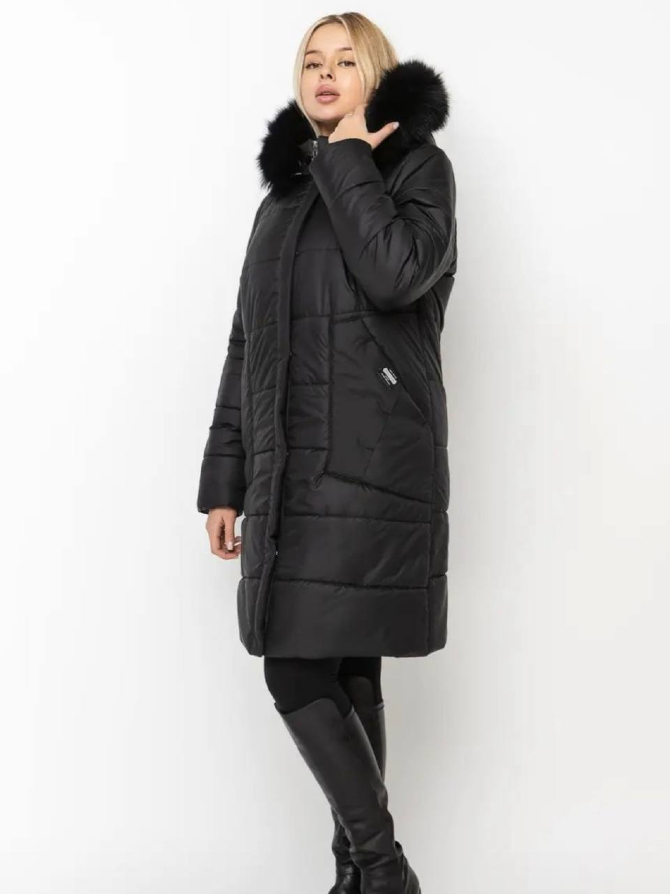 Пуховик UVENTUM модель LR-170-pes-BLC Пуховик UVENTUM модель LR-170-pes-BLC Фото