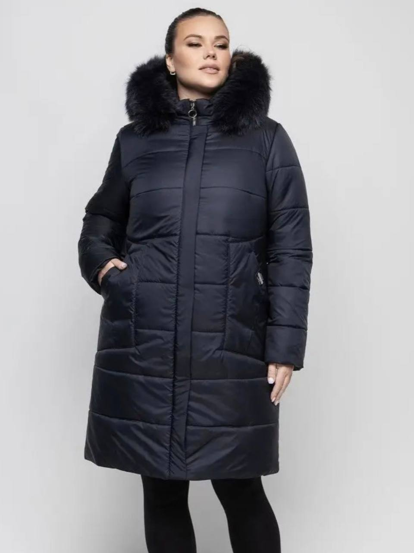 Пуховик UVENTUM модель LR-170-pes-BLU Фото