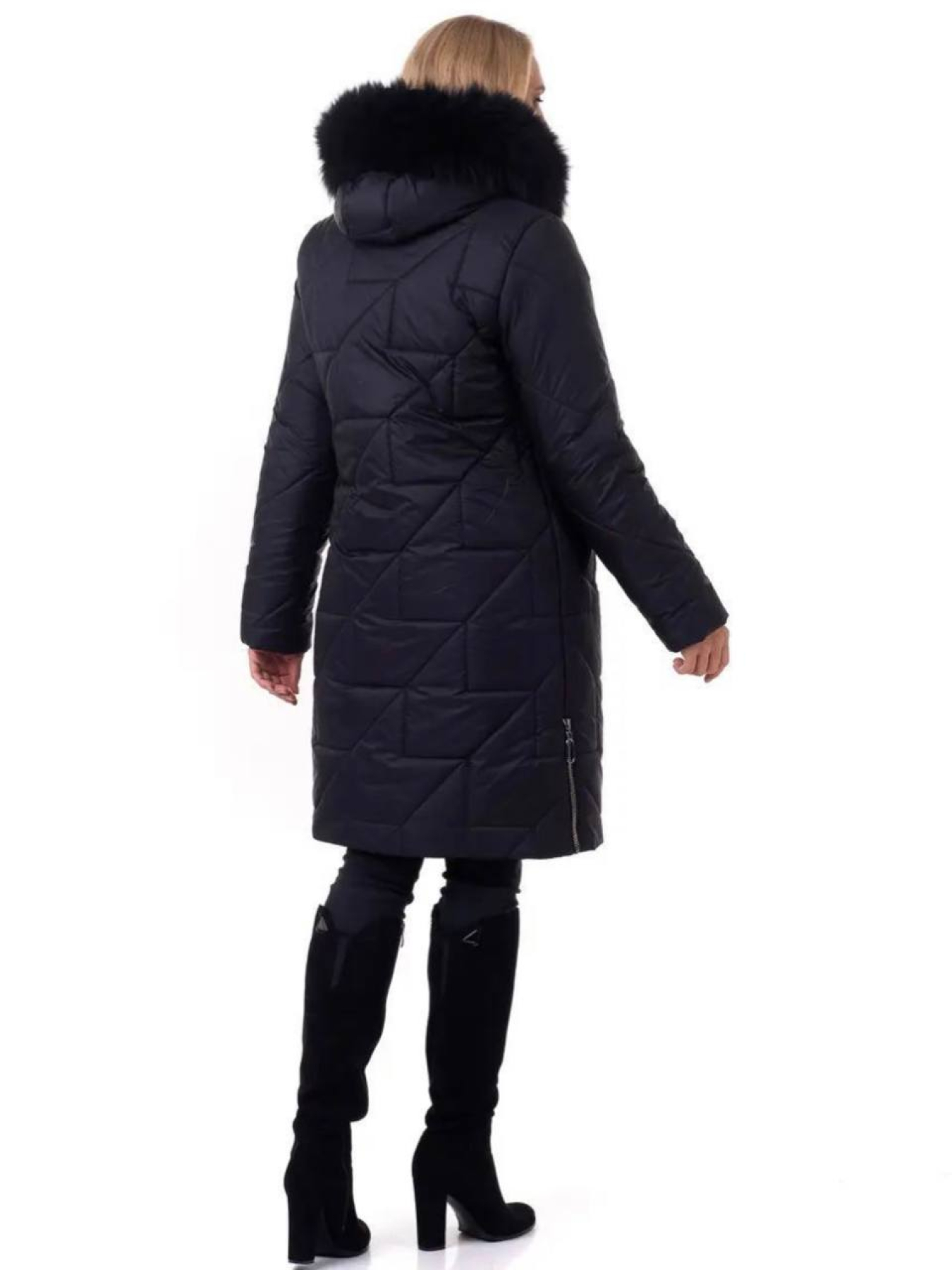 Пуховик UVENTUM модель LR-160-pes-BLC Фото