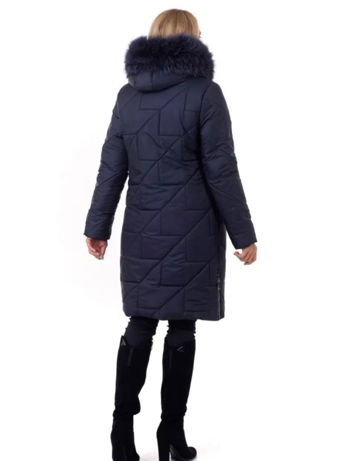 Пуховик UVENTUM модель LR-160-pes-BLU Фото