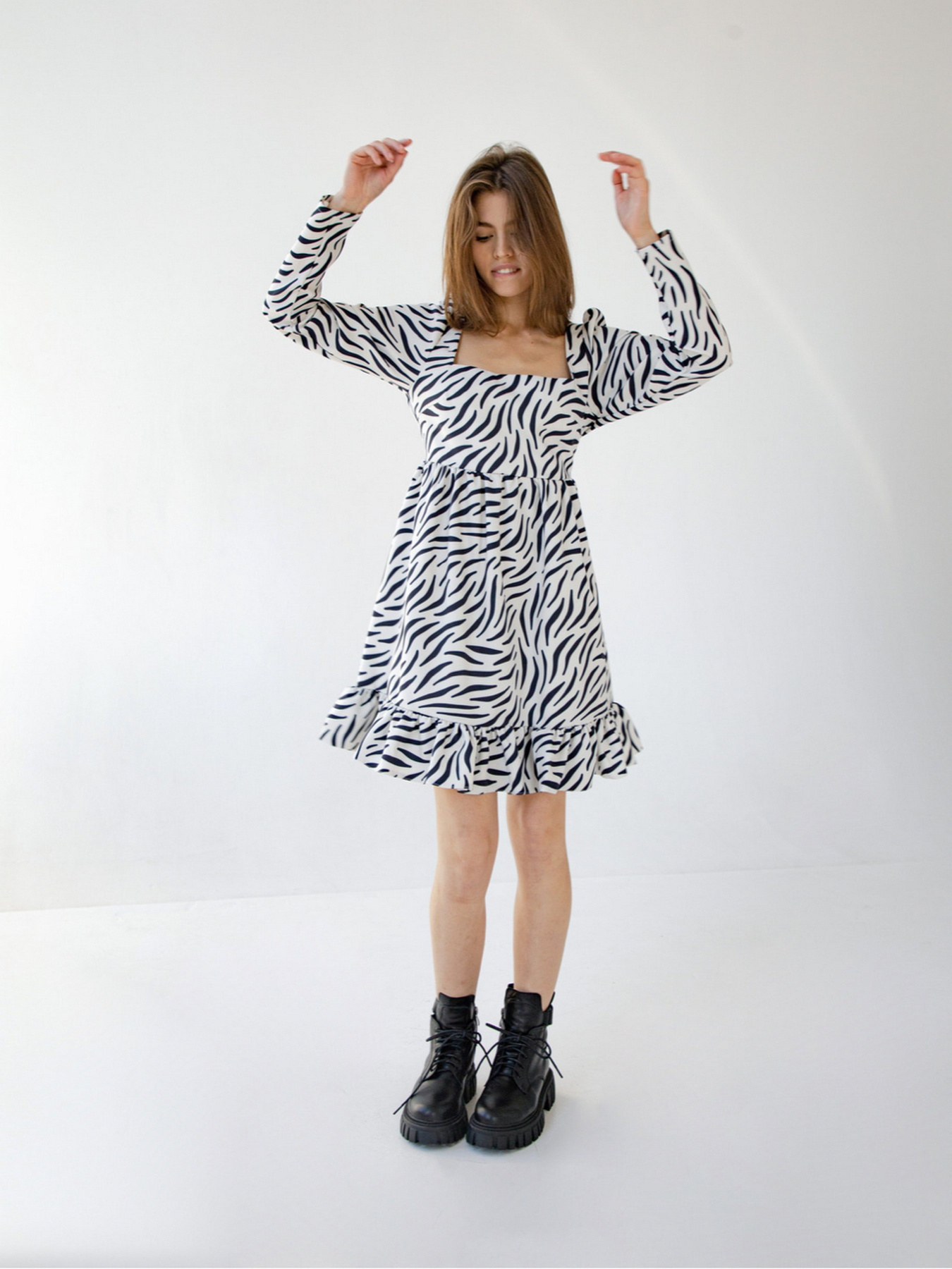 Платье мини MON VOL модель mv0355 Фото