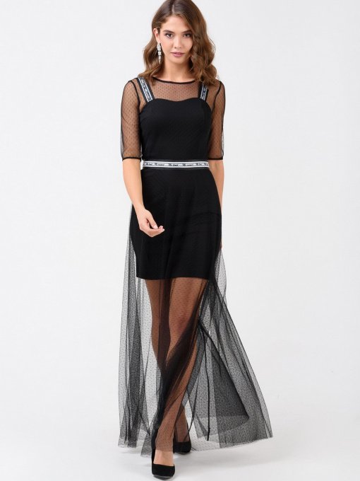 Платье макси RicaMare модель RM1905-18-1VP Фото