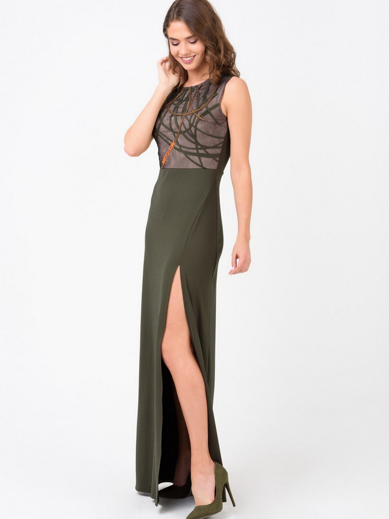 Платье макси RicaMare модель RM1922-18-2VP Фото