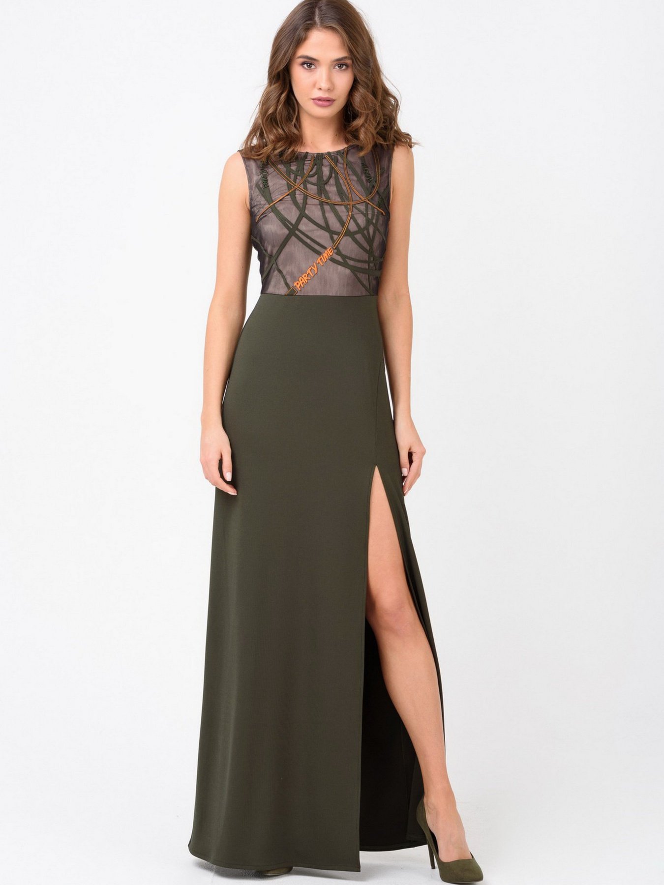 Сукня максі RicaMare модель RM1922-18-2VP Фото