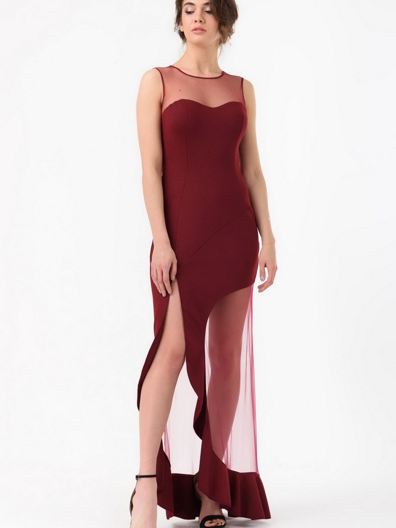 Платье макси RicaMare модель RM1863-18VP Фото