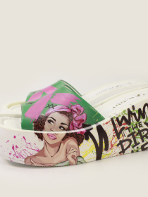 Шлепанцы It-girl модель B1405-207White Фото