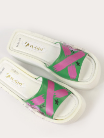 Шлепанцы It-girl модель B1405-207White Фото