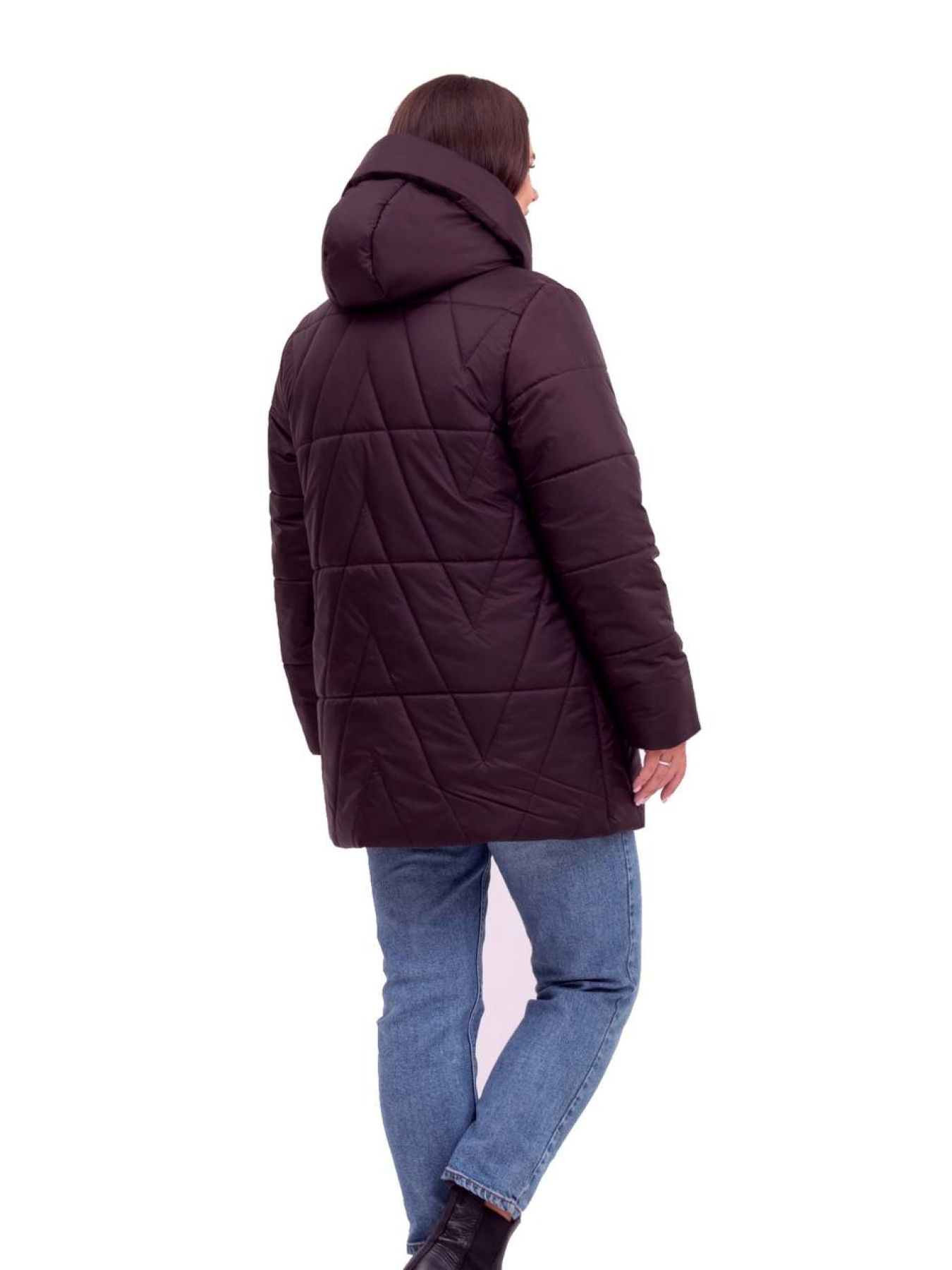 Пуховик UVENTUM модель LR-11-1-BURG Фото