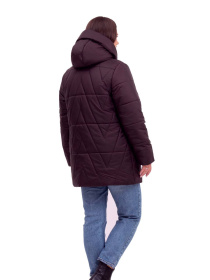 Пуховик UVENTUM модель LR-11-1-BURG Фото