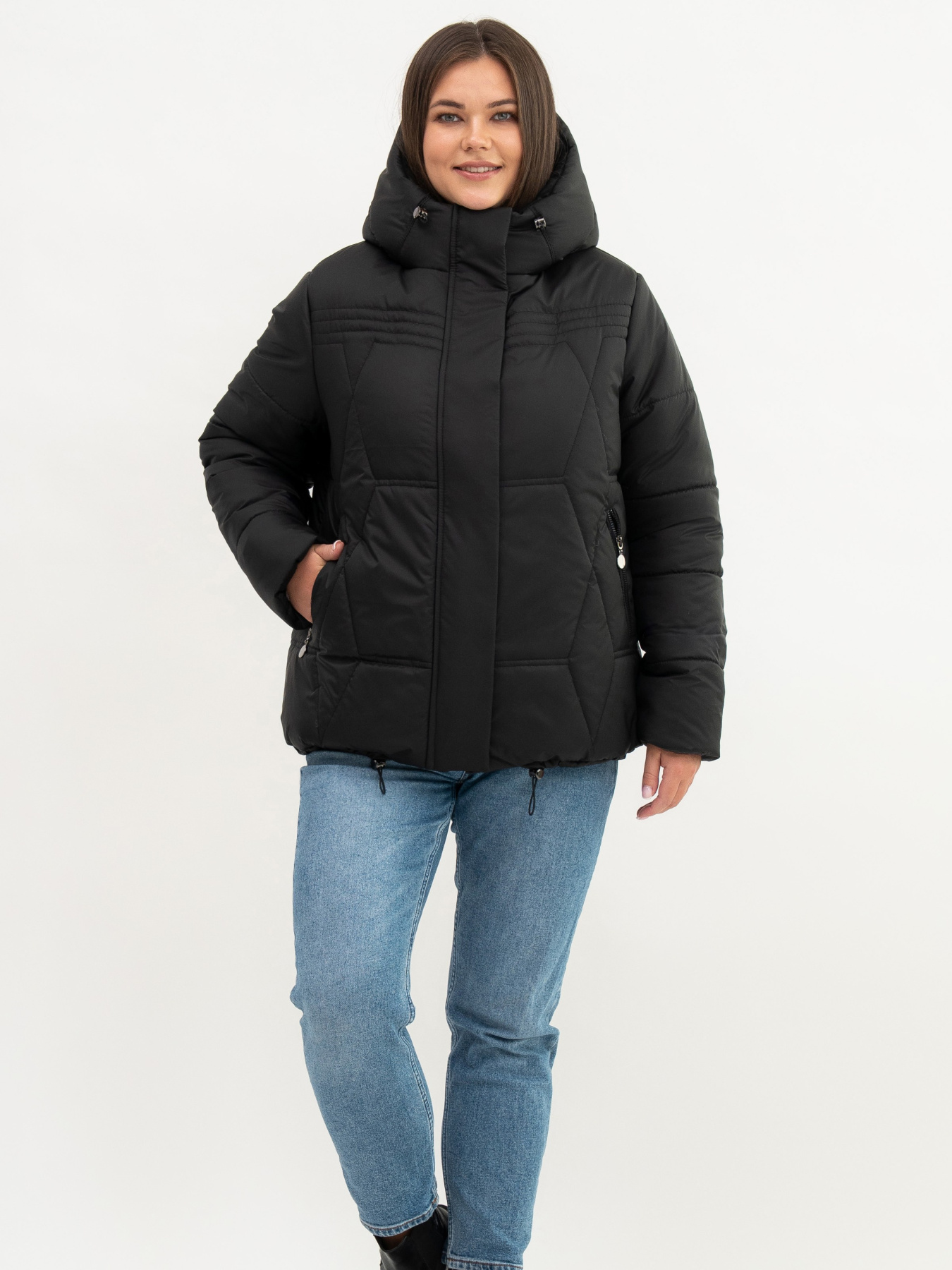 Пуховик UVENTUM модель LR-5-1-BLC Фото