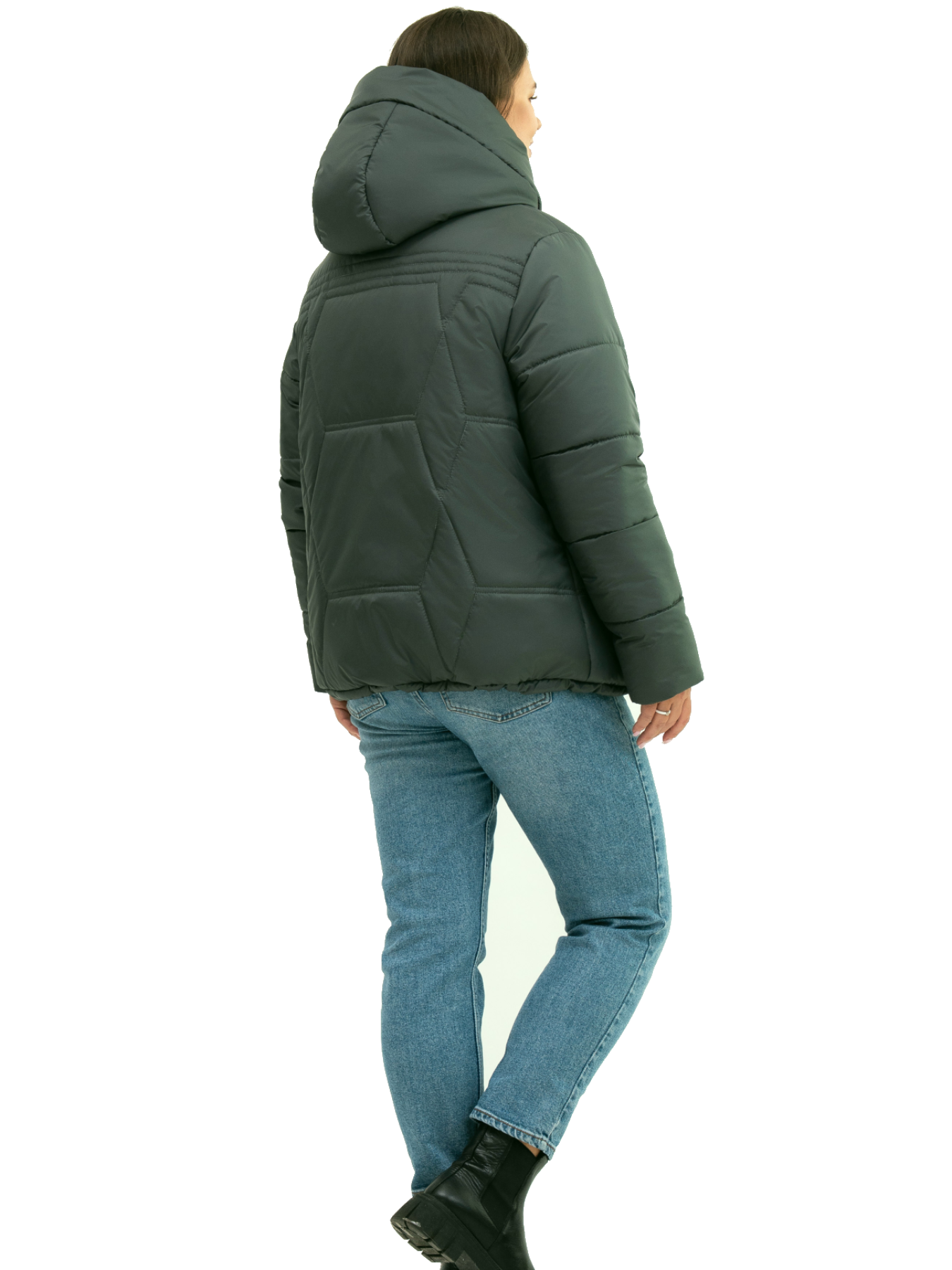 Пуховик UVENTUM модель LR-5-1-GRN Фото