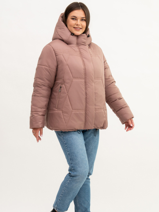 Пуховик UVENTUM модель LR-5-1-peach Фото