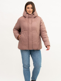 Пуховик UVENTUM модель LR-5-1-peach Пуховик UVENTUM модель LR-5-1-peach Фото