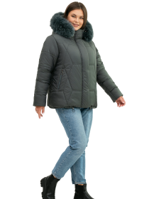 Пуховик UVENTUM модель LR-5-pes-GRN Фото