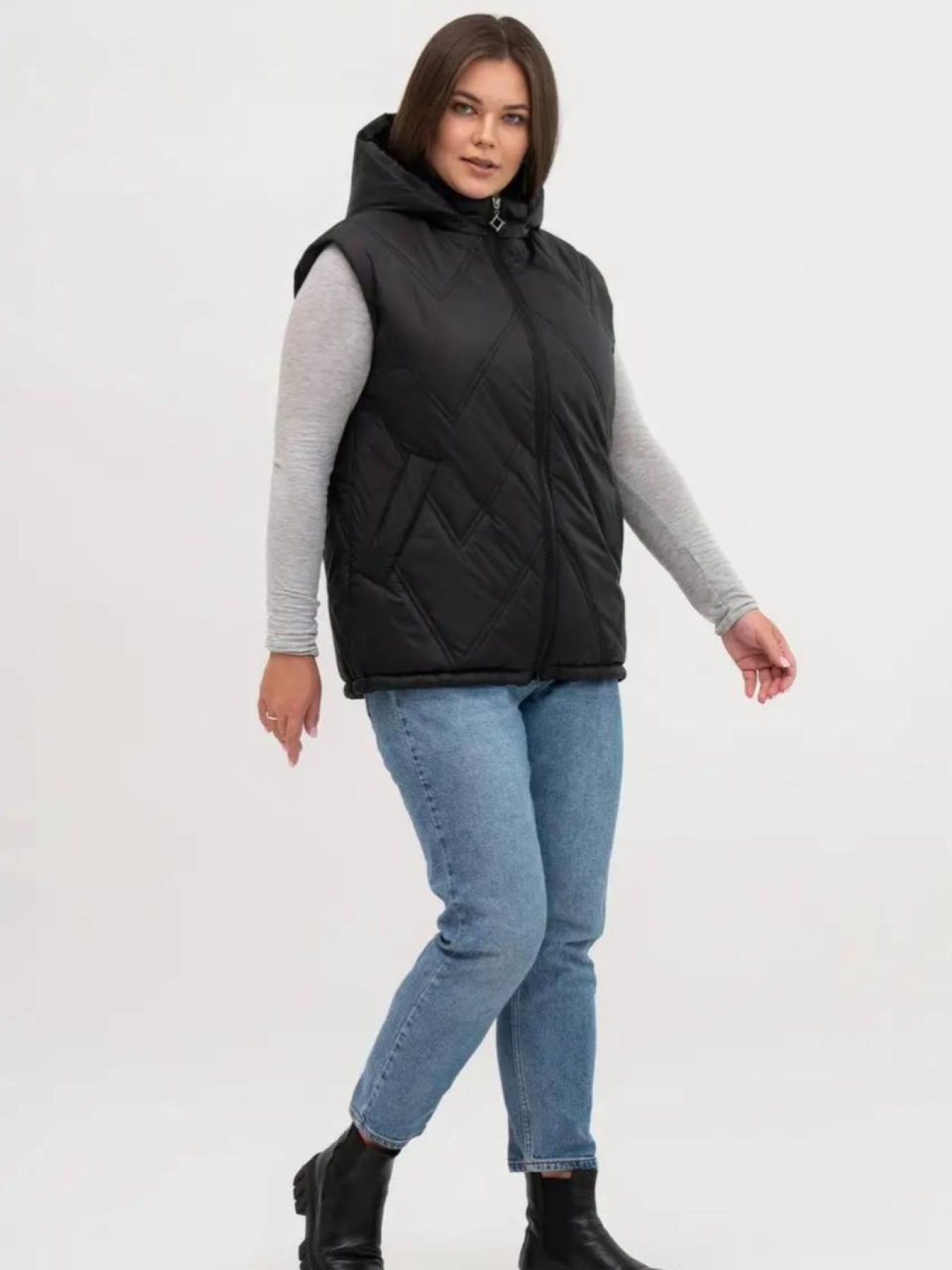 Утеплений жилет UVENTUM модель LR-12vest-BLC Фото